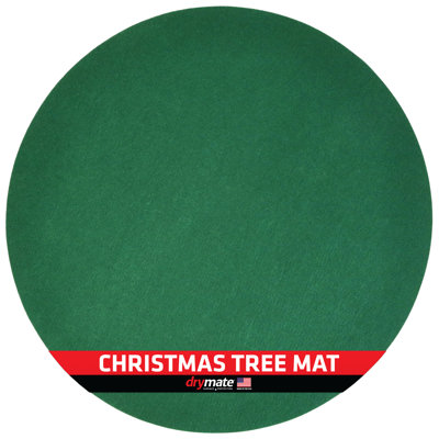 Christmas Tree Stand Protective Mat - Absorbent/Waterproof/Machine Washable