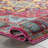 Juliemarie Vintage Bohemian Power Loom Performance Pink Rug-807109103