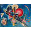In Blue by Wassily Kandinsky - Wrapped Canvas Painting-313316263
