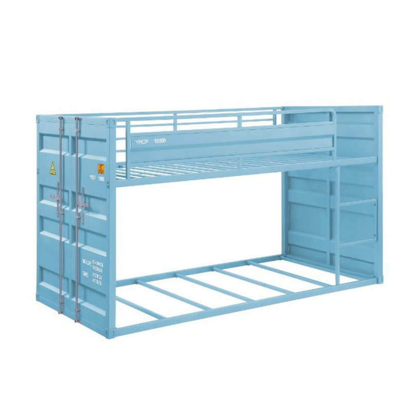Griselda Kids Twin Bunk Bed, Blue