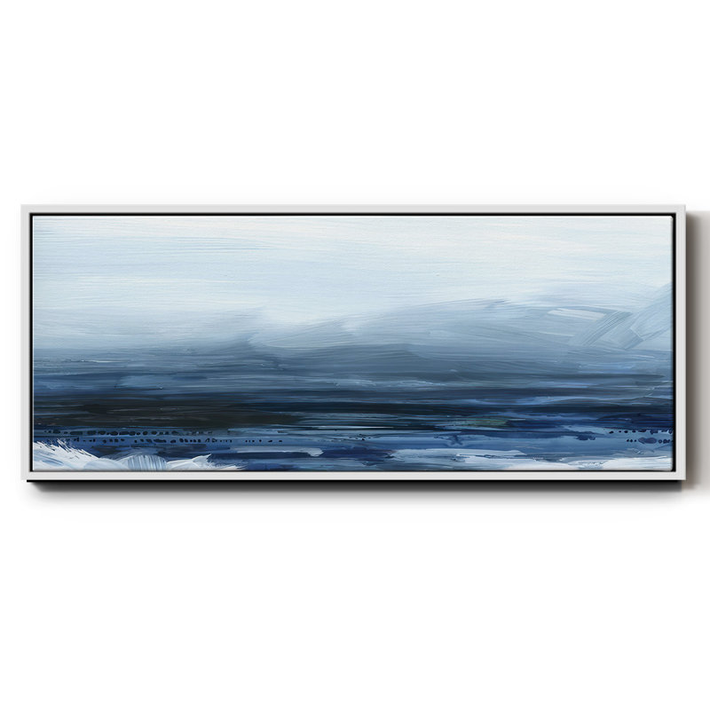 View from the Lighthouse I- Framed Canvas, 24" H x 60" W