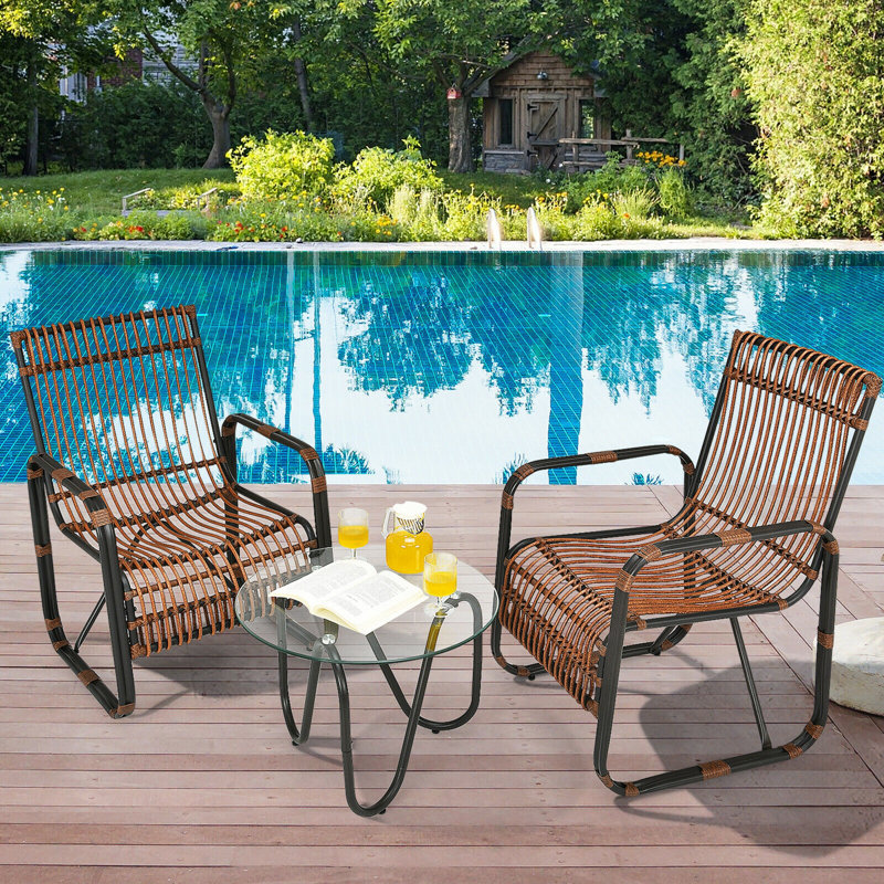 Botello 2 - Person Patio Conversation Set