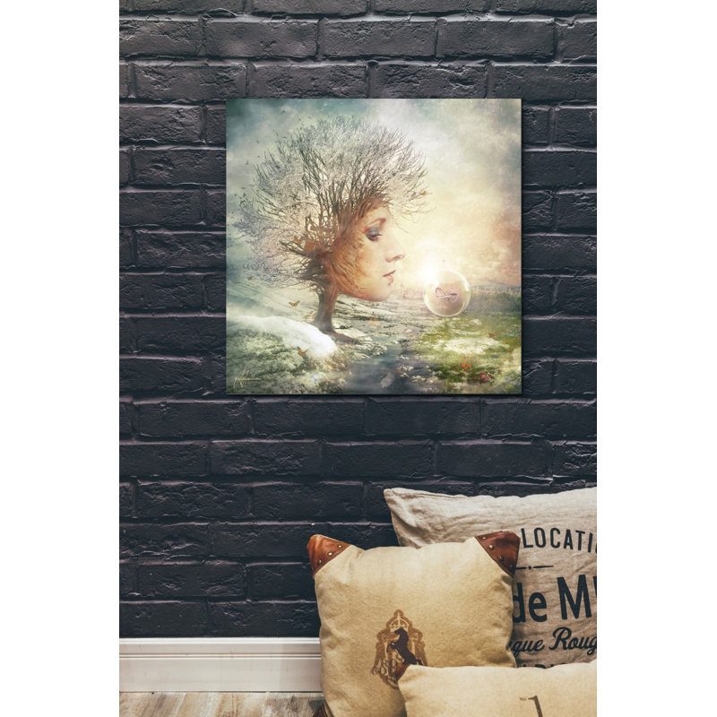 «Treasure» par Mario Sanchez Nevado, reproduction d'art graphique sur toile, H 26 po x l 26 po