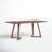 Fischer 71'' Ash Solid Wood Dining Table-2058955056