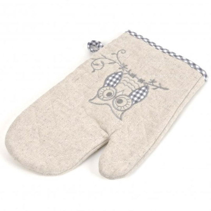 Loon Peak® Jarmani Linen Oven Mitt