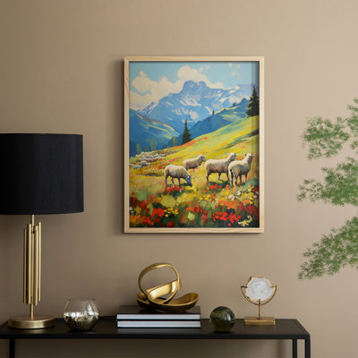 LANDSCAPES Series CCXLII Framed Print - Solid Wood