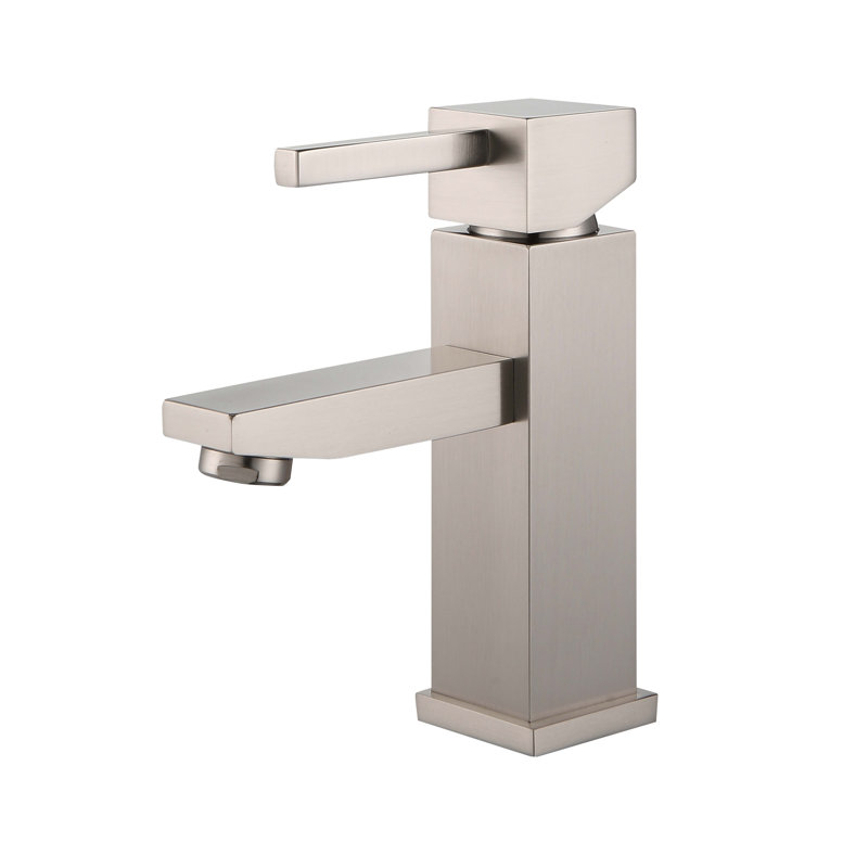 Bathroom Faucet with Drain Assembly, Brushed Nickel
