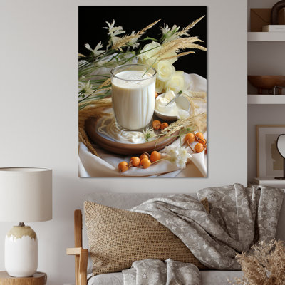 «Milk And Cheese Creamy Serenity II», reproduction sur toile