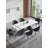 62.9" To 94.4" Modern Rectangular Extendable Dining Table For 6 to 10