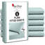 Super Dreamer Pack of 6 Fitted Bed Sheets Solid Colour Polyester Soft Touch Bedding Machine Washable UK Sizes-118043891-118043893