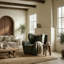 Galloway Wingback Accent Chair-1235473340