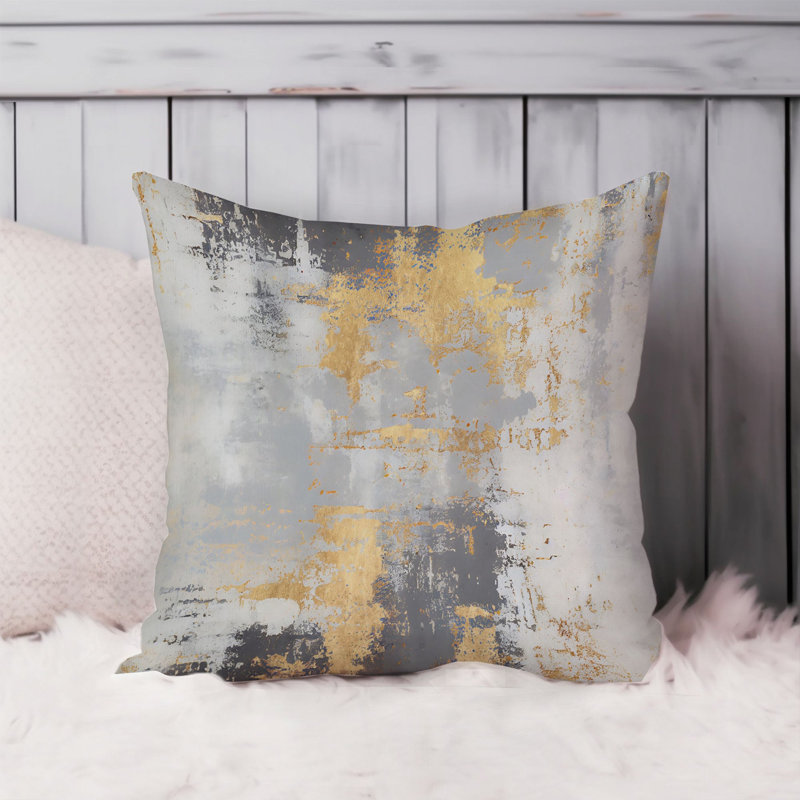Abstract Pillow Cover, 16"H x 16"W