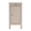 Nora 12 in. W Wood 1 Door End Table with Pull-Out Tray