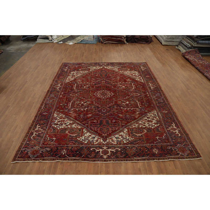 Tapis à motif géométrique 9 x 11