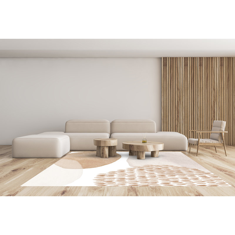 Roselotte Vinyl Machine Printed Area Rug, Rectangle 160 x 240cm