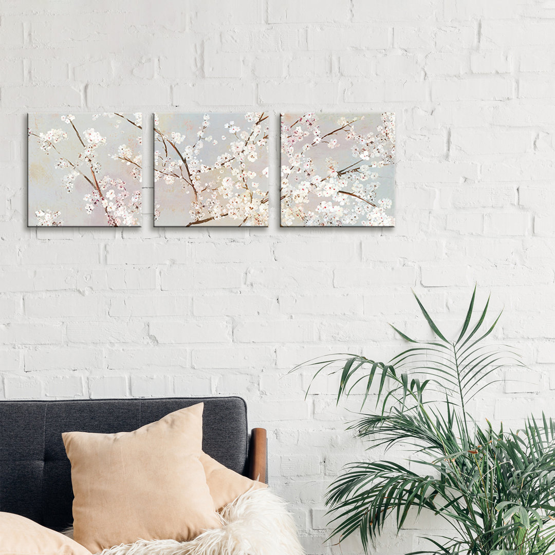 'Bloomingdale' Painting Multi-Piece Image on Wapped Canvas