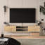 Bella Floating TV Stand Up to 80" TV's Modern Media-97801867