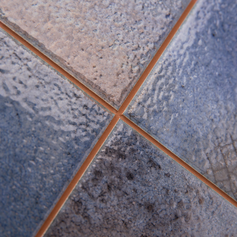 Kings Sea 13 In. X 13 In. Ceramic Floor And Wall Tile, Blue