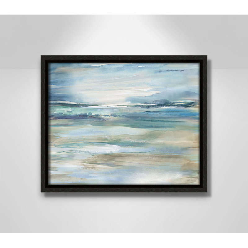 Reflection Skies Print par Carol Robinson, Espresso, H 9,5 po x l 11,5 po