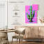 Harnek cactus sur rose vif