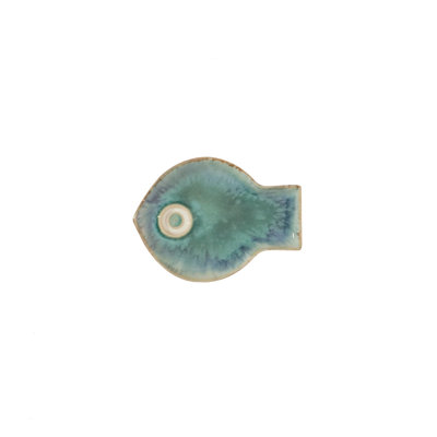 Blue Fish Plate Wall Décor