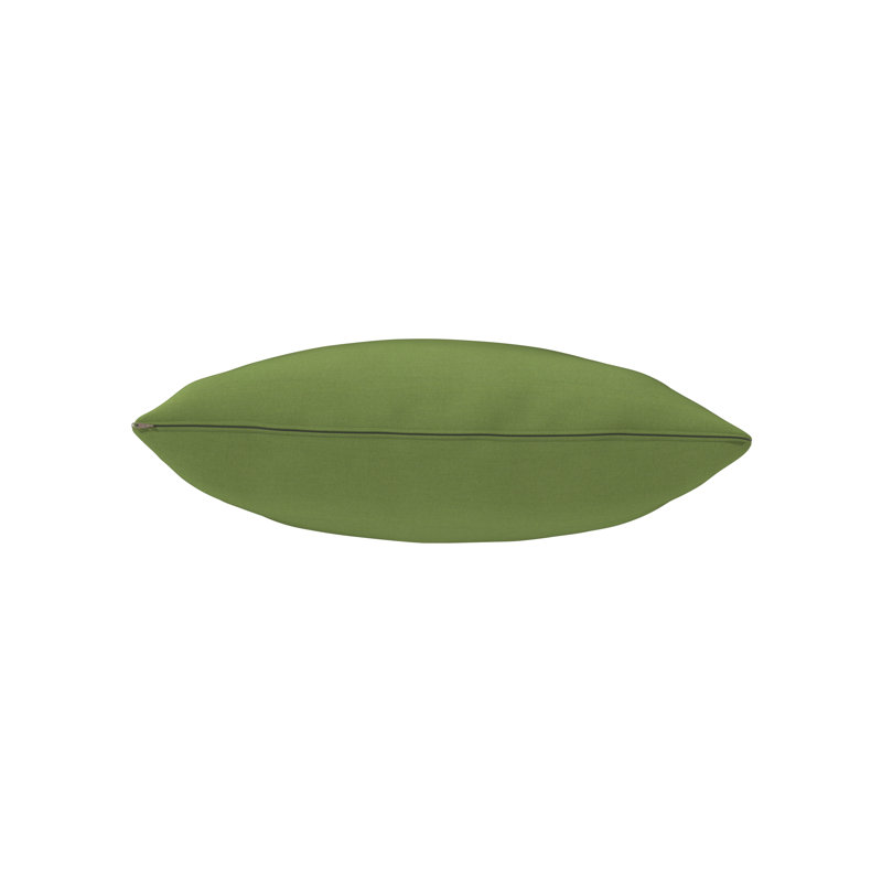Gabi Sunbrella® Indoor/Outdoor Throw Pillow, Square 16", Spectrum Cilantro Sunbrella® Plainweave