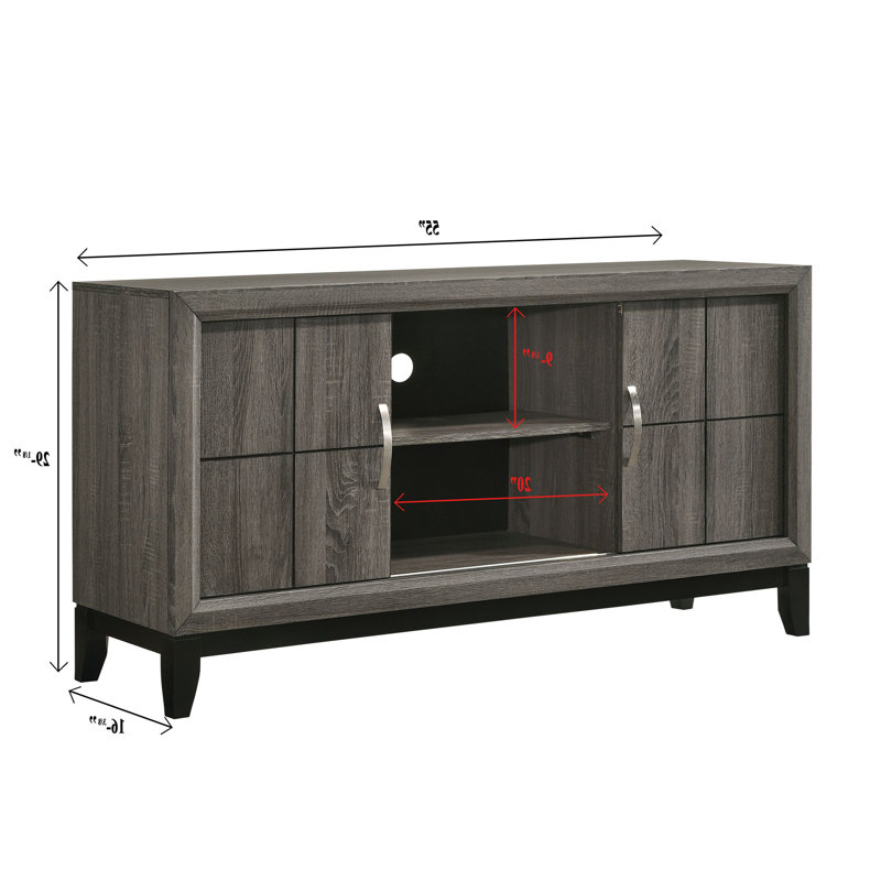 Yadier Aubrey Gray Panel Bedroom Set