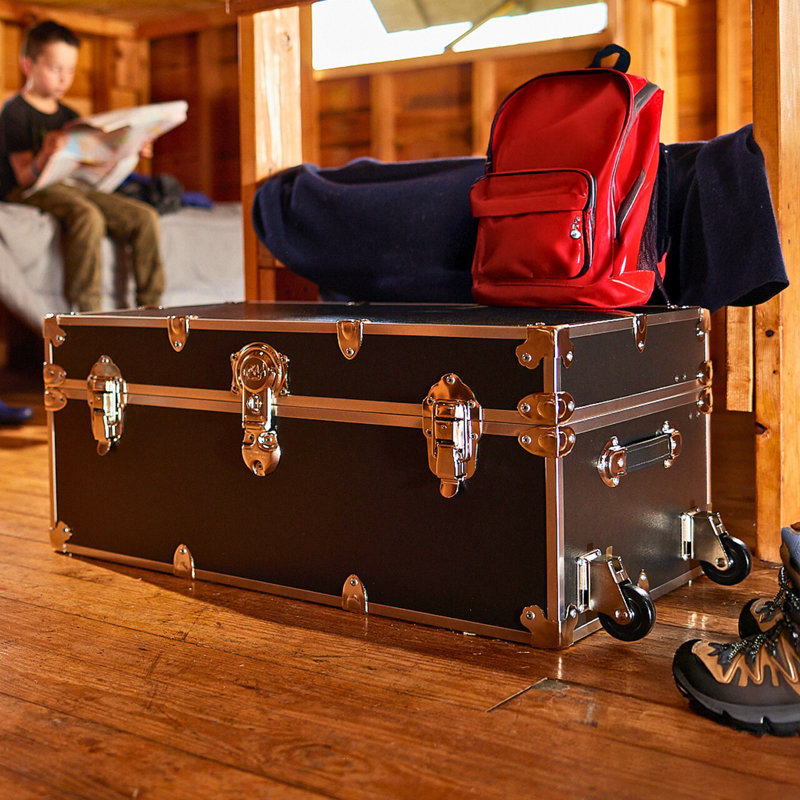 Coffre de rangement XL Rhino Home, Noir