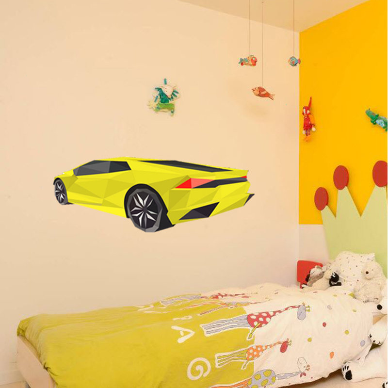 Sports Wall Decal, 33" H x 79" W