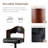 Modern Heavy Duty Swivel Bar Stools with Backrest – Adjustable Height Counter PU Leather Chairs with Footrest, 550lbs Capacity, Non-Slip Base, 360° Rotation for Kitchen Island, Home Bar, Coffee Shop-1817406482-1821654874-1852179912