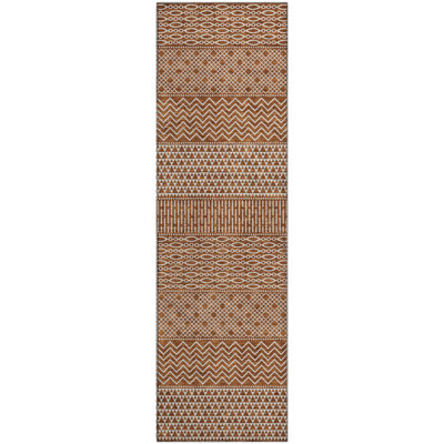 Premium Machine Washable Prisco Paprika Rug