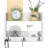 Aleanna Floating Shelf with Hooks-2078467918