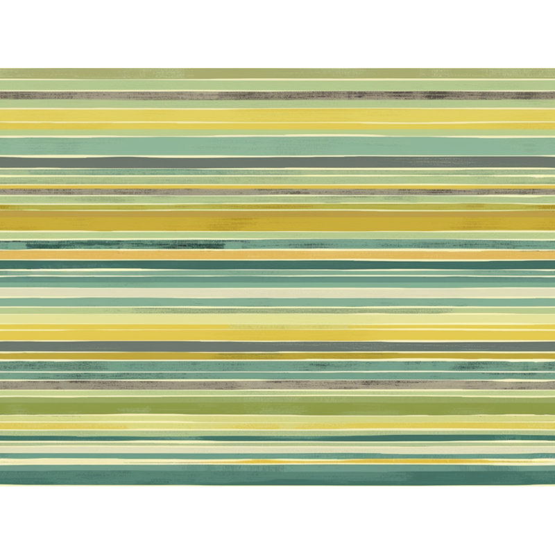 Machine Printed Duvet Cover, Queen Duvet Cover, Green/Yellow