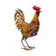 Statue coq Julian