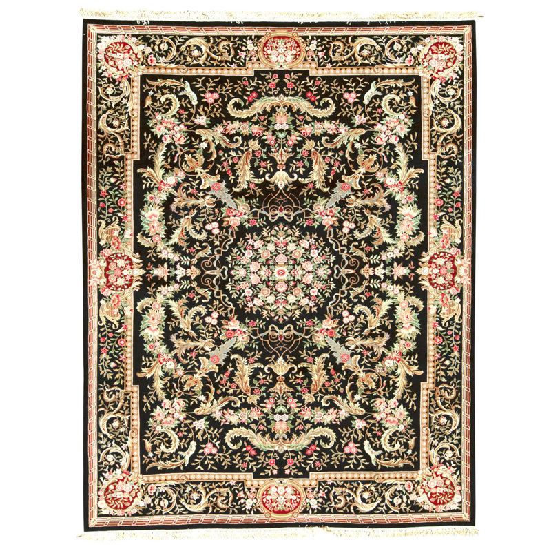 Hand Knotted Wool Oriental Indoor Rug