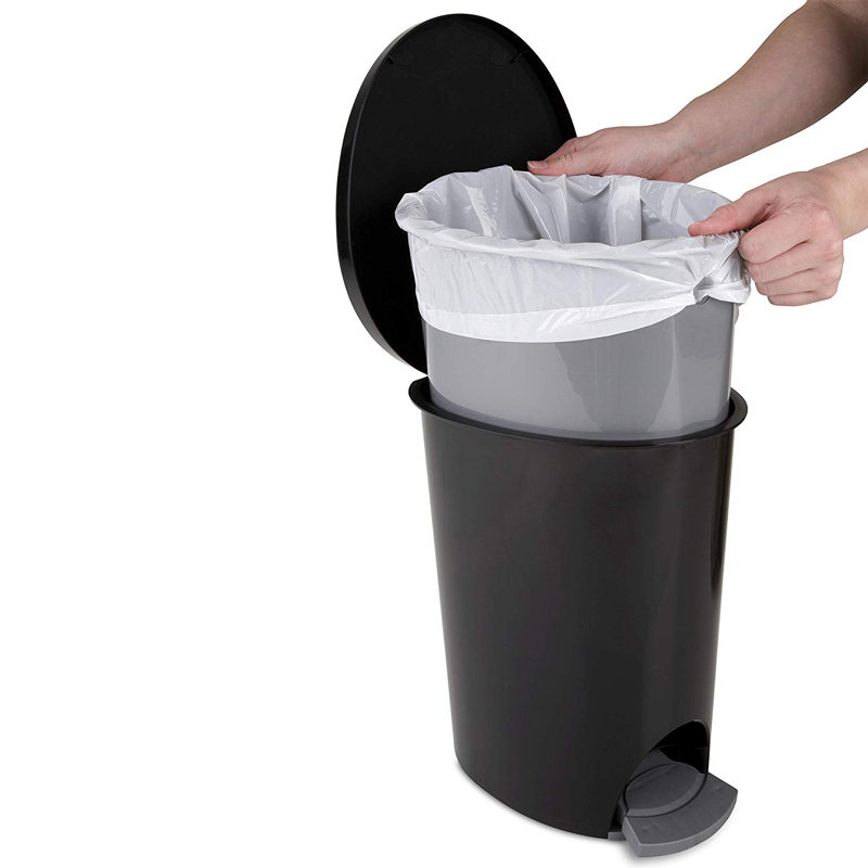 Ultra 2.6 Gallon Step On Trash Can