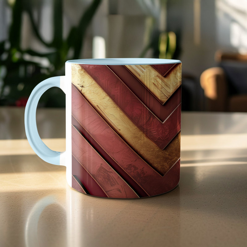 Chevron 11oz Accent Coffee Mug