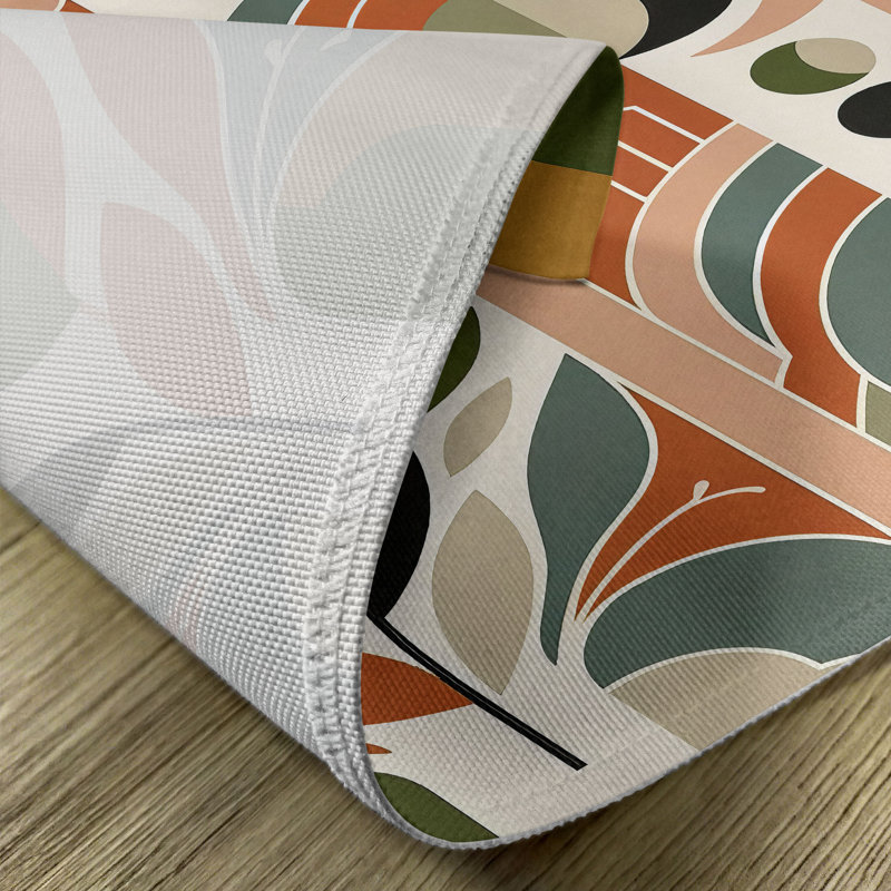 Ensemble de 4 napperons Monstera