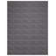 Tapis lavable à la machine en coton à tissage plat infroissable pour salon, couloir-67509629