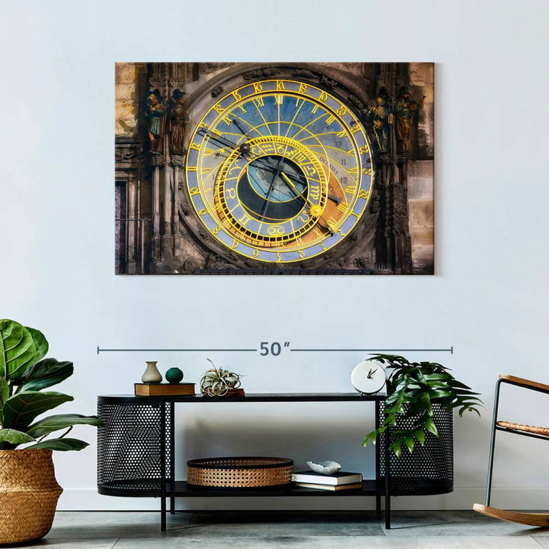 Kerner The Prague Astronomical Clock, 30" H x 45" W