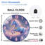 Horloge murale fantaisie Licorne