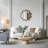 Harrisburg Pine Wood Wall Mirror
