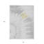 Tapis extérieur lavable abstrait gris argenté et ivoire 8 pi x 10 pi
