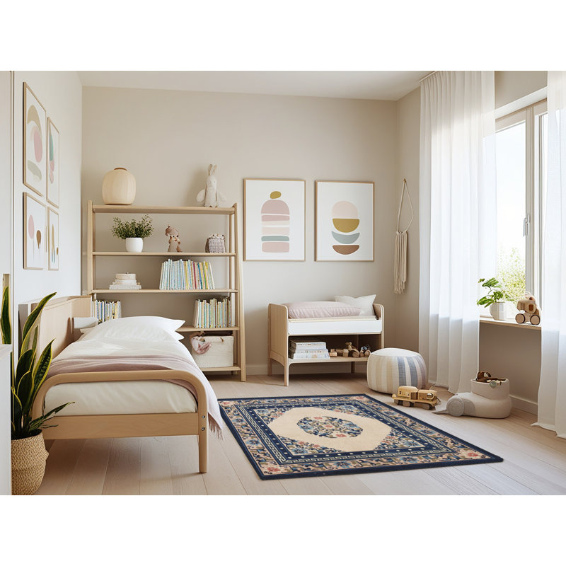 Cenap Oriental Indoor Rug, Rectangle 3' x 5'