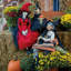 Figurine de poupée Marleigh Witch and Pumpkin Joe Spencer