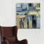 « blue abstract », reproduction d’art sur toile tendue-367408605