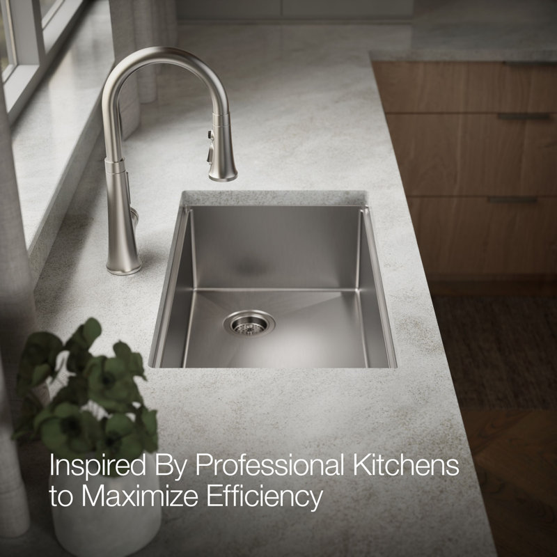 Strive® 29 In. Undermount Single-Bowl Workstation Kitchen Sink