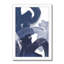 Blue On Blue I by June Erica Vess - Painting-1144011536-1144011547