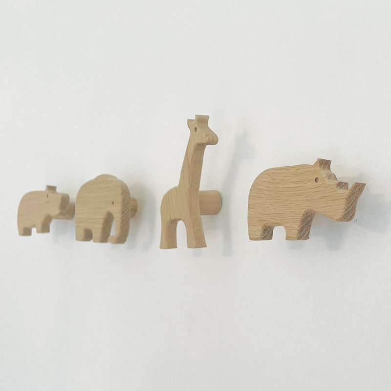 Mea Solid Wood Wall Wall Hook