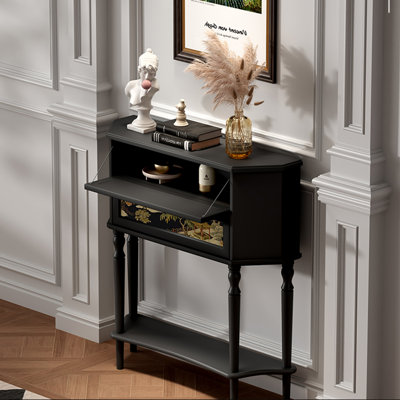 Retro Multifunctional Elegant Console Table